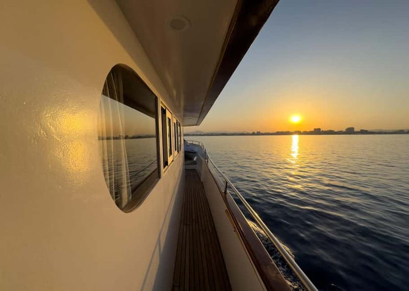 Larnaca: Sunset Cruise with a Glass of Wine - Price and value: what $17 buys you in Larnaca