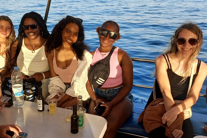 Larnaca Sunset Cruise with Unlimited Beers & Wine - Mackenzie Beach swim and snorkel, plus airport landing spectacle
