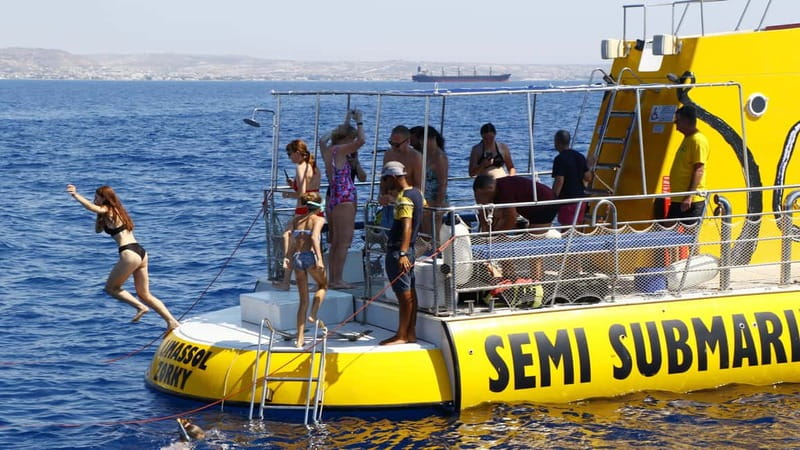 Larnaca: Yellow Submarine Swim Cruise with Unlimited Drinks - Key things to know before you go