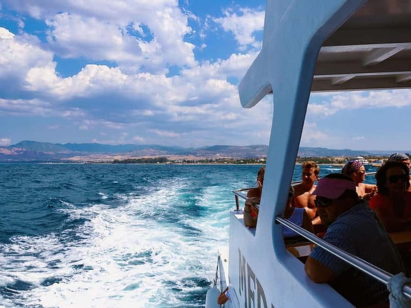 Latchi: Blue Lagoon Mediterranean One Boat Cruise - What you actually get to drink and eat