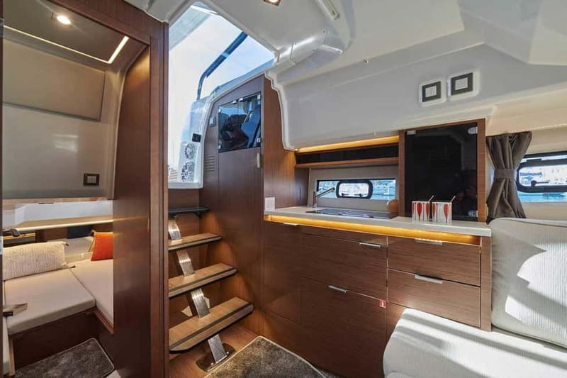 Latchi: Private Yacht Charter on Latchi Oasis - The Outdoor Living Room: Where People Actually Hang Out