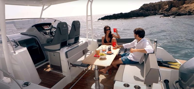 Latchi: Private Yacht Charter on Latchi Pearl - Inside Latchi Pearl: Space For Lounging, Couples, And Small Parties