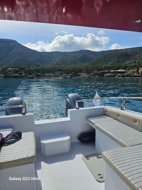 Latsi Blue Lagoon: Private Yacht with Drinks - The calm harbor stop with clear water and real swim time