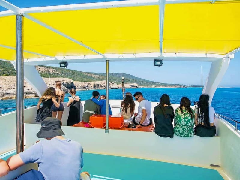 Limassol: Aphrodite Baths & Blue Lagoon Bus & Boat Day Trip - The boat cruise along Akamas: caves, scenery, and a real change of pace