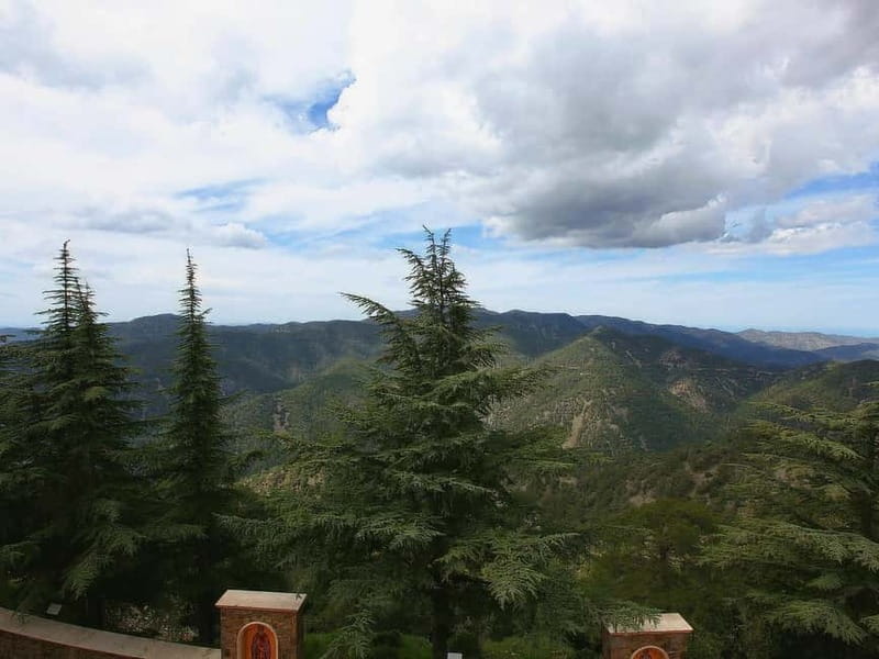 Limassol: Troodos, Kykkos Monastery, Omodos and Winery Tour - Mount Throni and the Tomb of Archbishop Makarios III