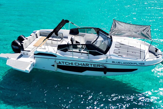 Luxury Charter on Blue Lagoon Flyer (Karnic CS10) to Blue Lagoon - Key things to know before you go