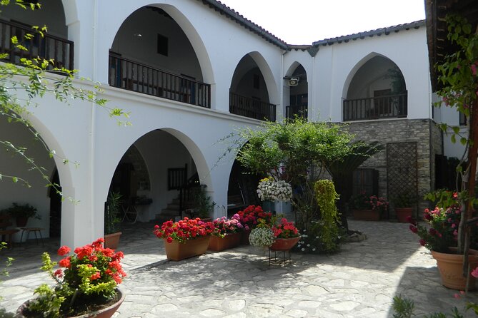 Mini Mountain Jeep Safari - Stop 1: Agia Thekla Monastery and the Holy Water Story