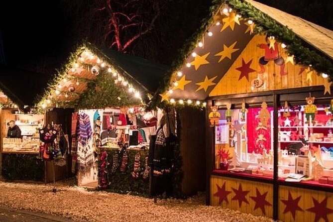 mountain Christmas villages tour - Agros Christmas Market: lights, mulled wine, and village characters