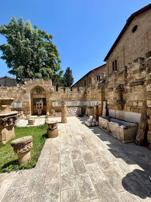 Nicosia, private tour, Old Town greek and turkish side - Büyük Han, where a 16th-century caravanserai is now a place to pause