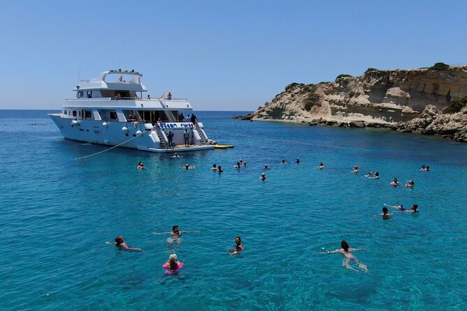 Ocean Flyer VIP Cruise from Paphos Adults Only - Corallia Bay to sea caves: what the West Coast cruise delivers
