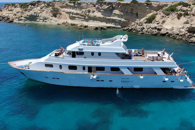 Ocean Flyer VIP Cruise from Paphos Adults Only - The boat layout: seating, sun time, and shade strategy