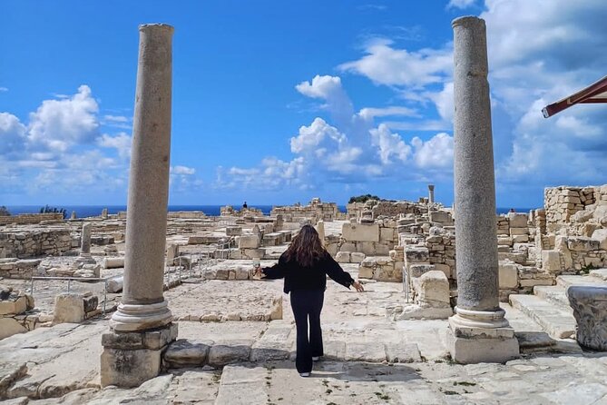 Pafos - Archaeology & Beauty tour from Limassol - Sanctuary of Apollo with sea views and temple-photo angles