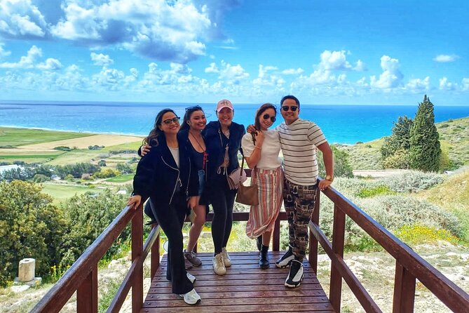 Pafos - Archaeology & Beauty tour from Limassol - Aphrodite’s Rock: coffee break, coastline views, and foam-of-the-sea lore