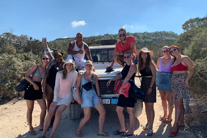 Paphos: Akamas Gorge & Turtle Bay & Donkey Farm Jeep Safari Tour - Sea Caves: the first photo stop with real attitude