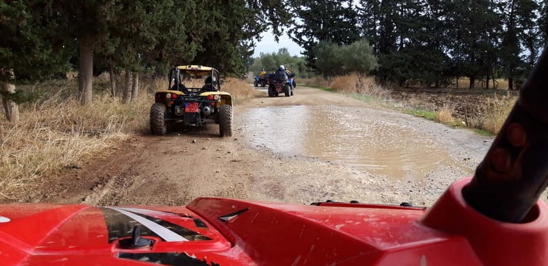Paphos: Beach and Mountain Buggy Safari - From Geroskipou beach to Mandria, the coastal leg is the warm-up you remember
