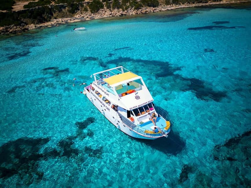 Paphos: Blue Lagoon Boat Adventure with Bus Transfer - Latchi Harbour start, short stop, big payoff