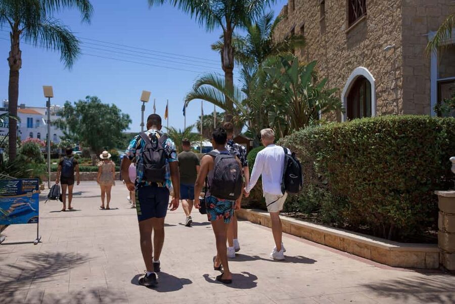 Paphos: Blue Lagoon Half Day Boat Trip with Hotel Transfer - Waterslide Fun and the Safety Comfort of Provided Gear