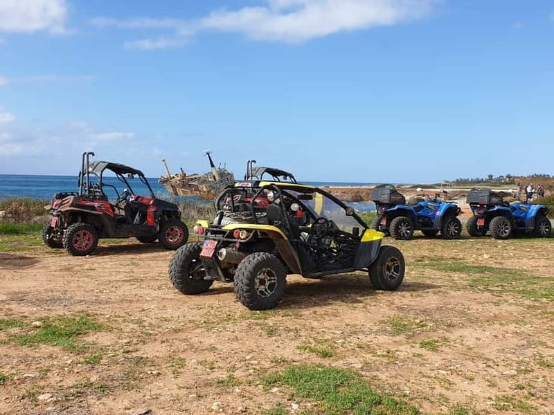 Paphos: Buggy Safari to Akamas Peninsula with Lunch - The coastal drive: Paphos harbor to Coral Bay