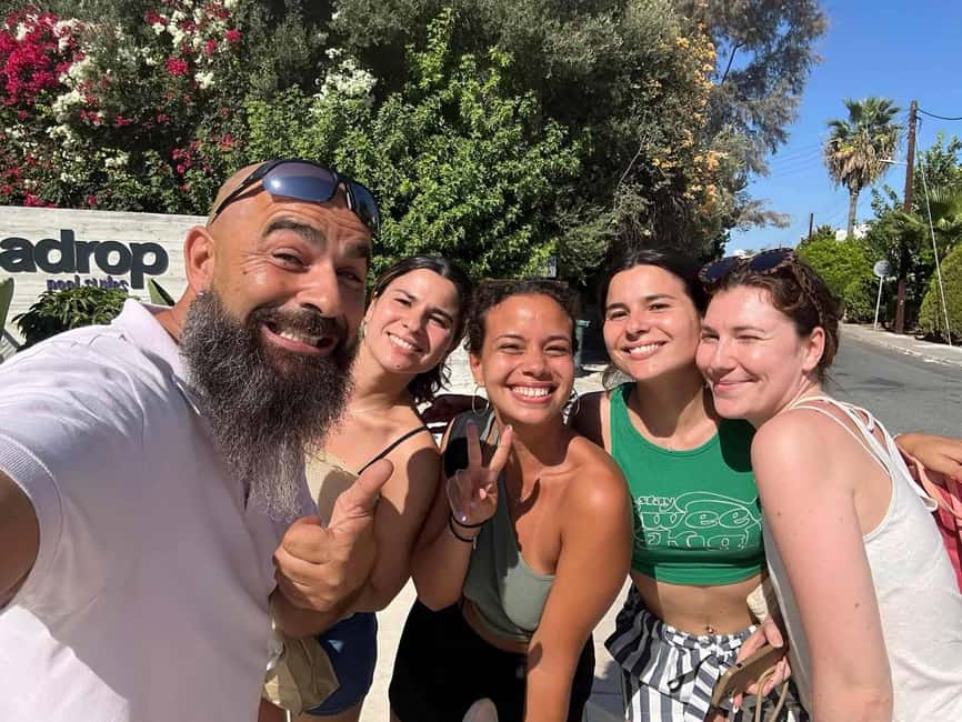 Paphos Half Day-Free Wine Tasting- Max 7p Group -Full A/C - Small Group Comfort: What Max 7 and Full A/C Actually Do for You