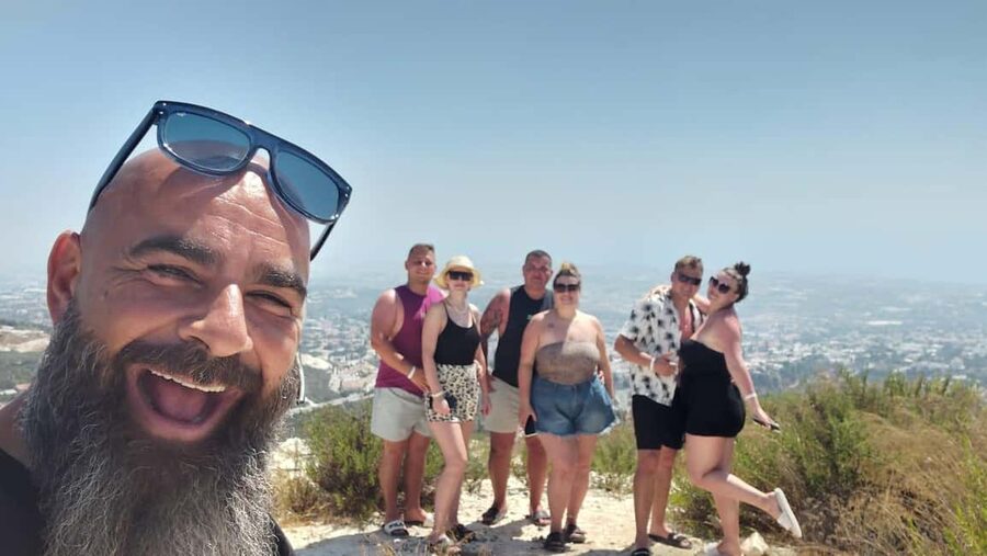 Paphos Half Day-Free Wine Tasting- Max 7p Group -Full A/C - Shopping and Bringing Home Something Real