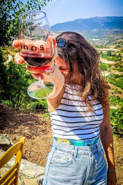 Paphos Half Day-Free Wine Tasting- Max 7p Group -Full A/C - Hotel Pickup at Around 09:00: Starting Easy in Paphos