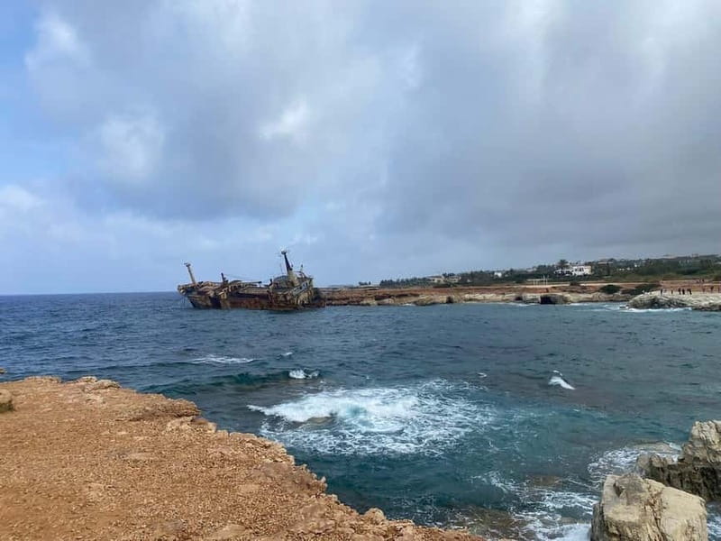 Paphos: Half Day Jeep Tour Akamas Peninsula (Private) - Edro III shipwreck: a quick look, with weight behind it
