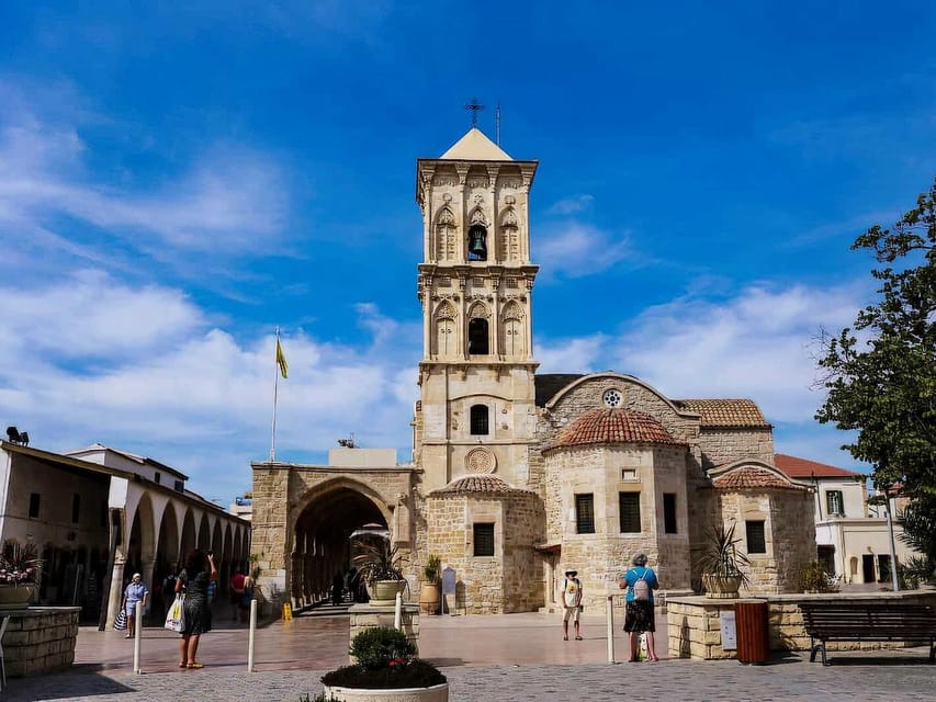 Paphos: Larnaca & Divided Nicosia Sightseeing Tour - Church of Saint Lazarus, Byzantine-Style Sacred Relics, and Real Meaning