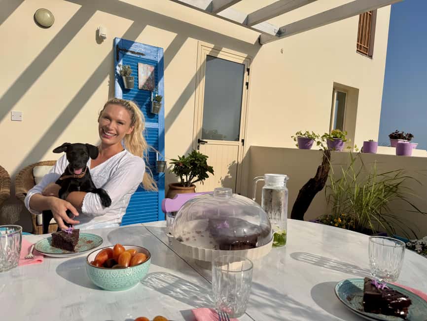 Paphos/ Peyia: Coffee, Cake, and Cuddles with Rescue Puppies - Coffee and cake first, because comfort matters