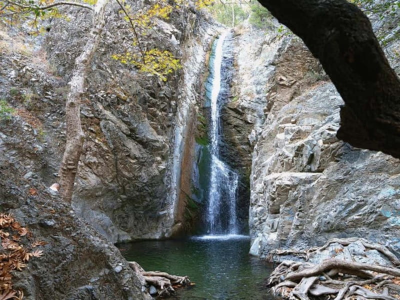 Paphos: Scenic Troodos Mountains Tour with Wine Tasting - Millomeris Waterfall: the dip, the calm, and the photos