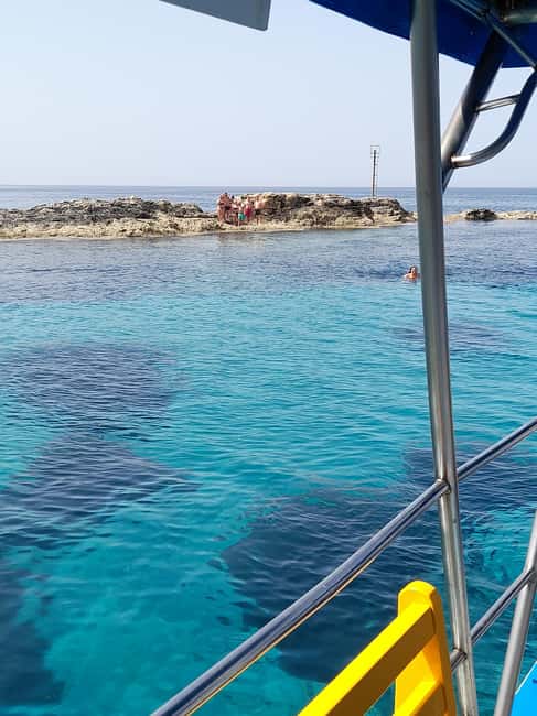 Paphos: The Yellow Glass-Bottom Boat Cruise Swim & Snorkel - The 1974 shipwreck, seen up close through glass