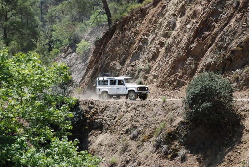 Paphos: Troodos-Kykkos Land Rover Treasure Jeep Safari - Petra tou Romiou, Aphrodite’s Rock: myth with real sea air