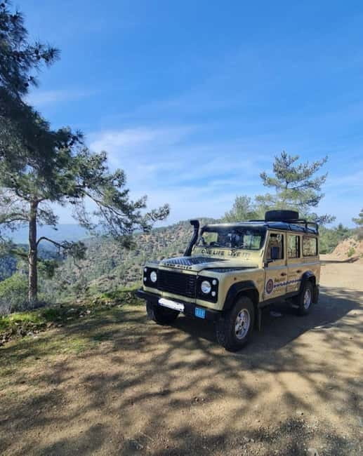Paphos: Troodos Mountains Jeep Tour with Wine Tasting - Asprokremmos Dam, Salamiou coffee, then into the mountain villages