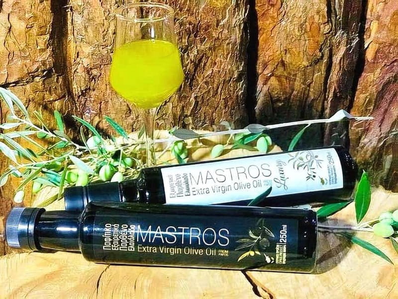 Paphos: Wine Tour – Vineyards, Tastings & Scenic Views - Mastros artisan producer, wine plus carob, olive oil, and vinegar