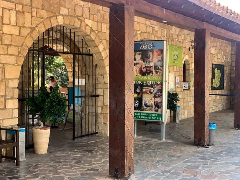 Paphos: Zoo Visit and Blue Lagoon Cruise with Guide & Lunch - Pafos Zoo in the Middle of Banana Plantations