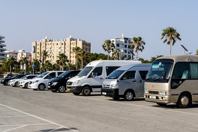 Private Transfer: Larnaca Airport to Larnaca District 1-14 pax - Private transfer from Larnaca Airport to Larnaca Districts (1 to 14)