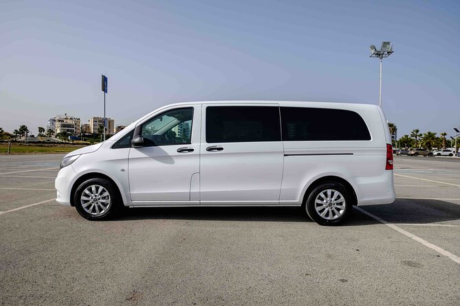 Private Transfer: Larnaca Airport to Larnaca District 1-14 pax - Price and value: what $32.35 per group really buys