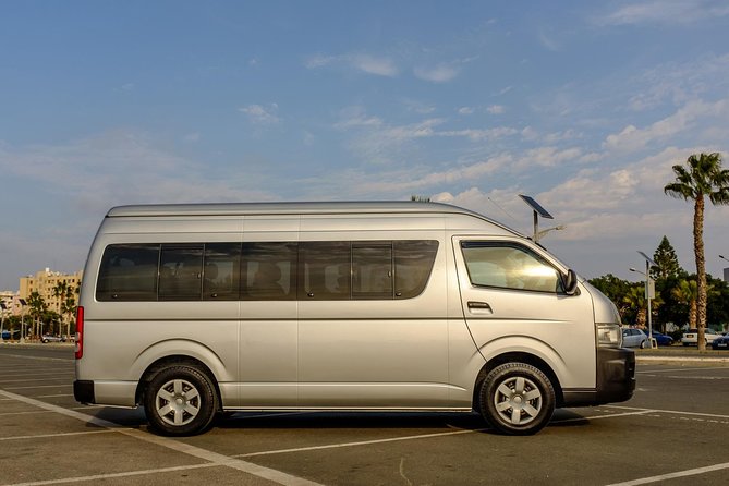 Private Transfer: Larnaca Airport to Limassol City 1-14 pax - Car Choices for 1 to 14 Pax, Not One-Size-Fits-All