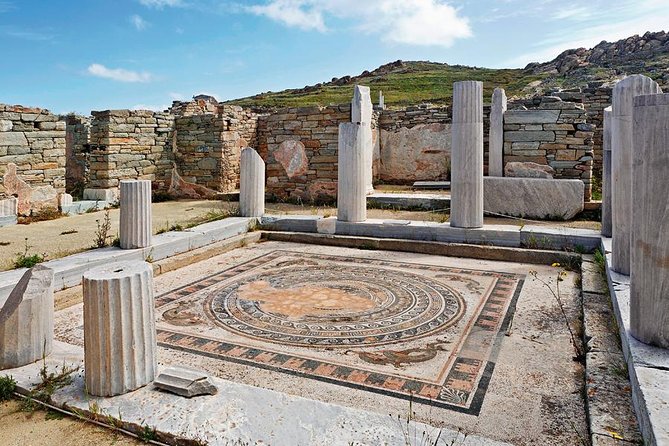 Private Walking Tour of Paphos - House of Dionysus mosaics, the myth you can actually spot
