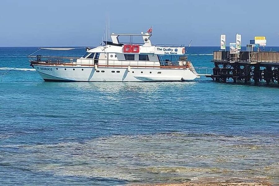 Protaras: Adults Presidents Cruise with Slide, BBQ & 1 Drink - A former presidential yacht turns Protaras into a real day out