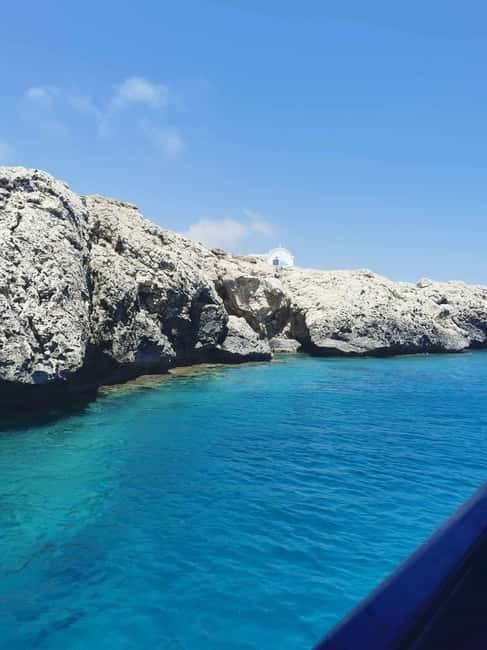 Protaras: Blue Lagoon and Turtles Pirate Cruise - Kamara tou Koraka photo stop, quick look at the route’s character
