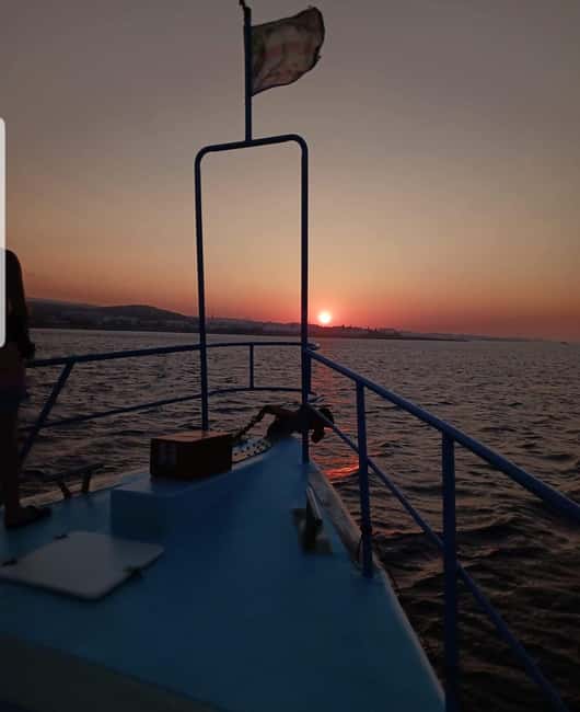Protaras Blue Lagoon Sunset Tour with Pizza & Champagne - Blue Lagoon (Ayia Napa): the main event for swimming and golden light