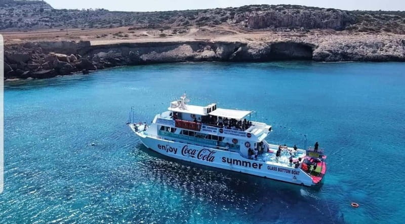 Protaras: Famagusta, Blue Lagoon and Turtle Cove Boat Trip - The Boat: Big, Air-Conditioned, And Built For Comfortable Stops
