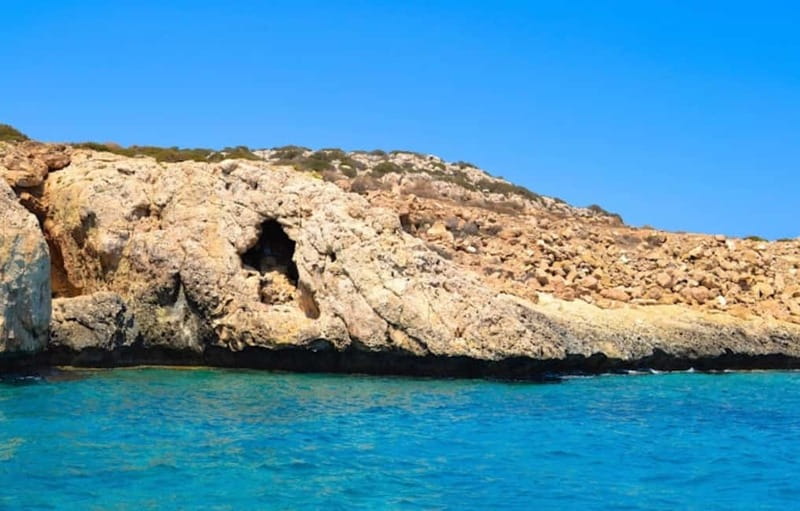 Protaras: Harmony | Value Turtle Luxury Boat with Slide - Cape Greco highlights: Lovers Bridge, churches, and quick photo stops