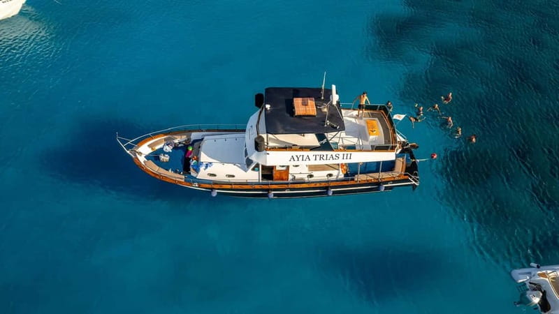 Protaras: Luxury Blue Lagoon Cruise / 3H, 2 Swim Stops - Protaras to Paralimni Marina, a 3-hour schedule that actually works