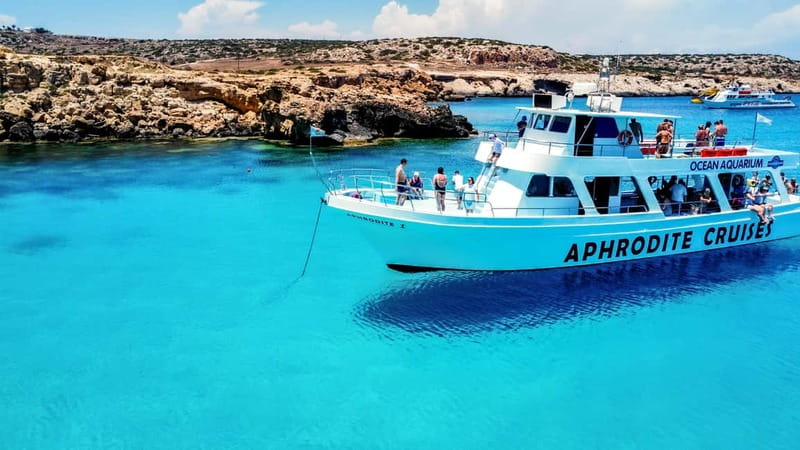 Protaras: Turtle Cove & Blue Lagoon Cruise - Blue Lagoon (Ayia Napa): How the First Swim Stop Feels in Real Time