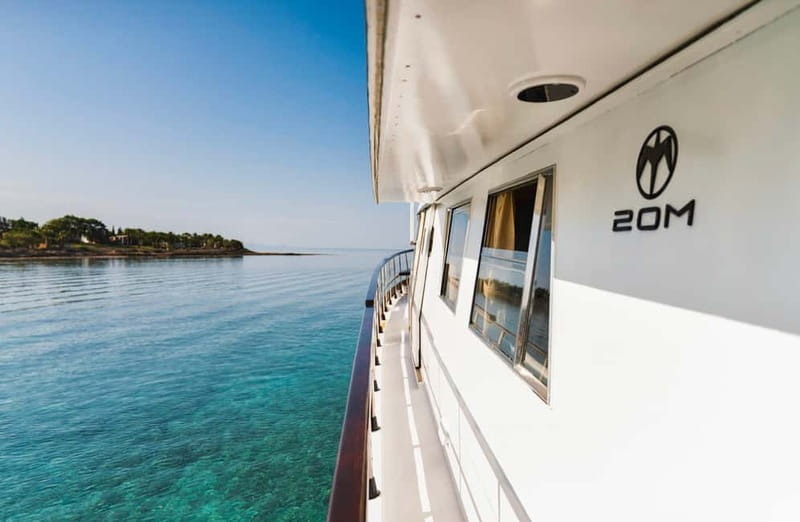 Protaras: Waterworld Turtle Cove Cruise with Swim Stops - Sailing views from St Georgios, why the boat matters