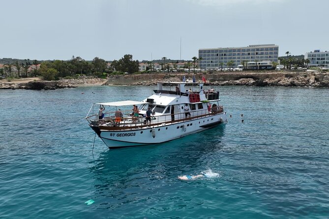Protaras: Waterworld Value Cruise. 3 Swim Stops & slide! - Key highlights