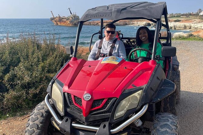Quad or Buggy Tour from Coral Bay to Adonis Baths - Pegeia and the Edro III Shipwreck, Short Stop, Big Visual Impact