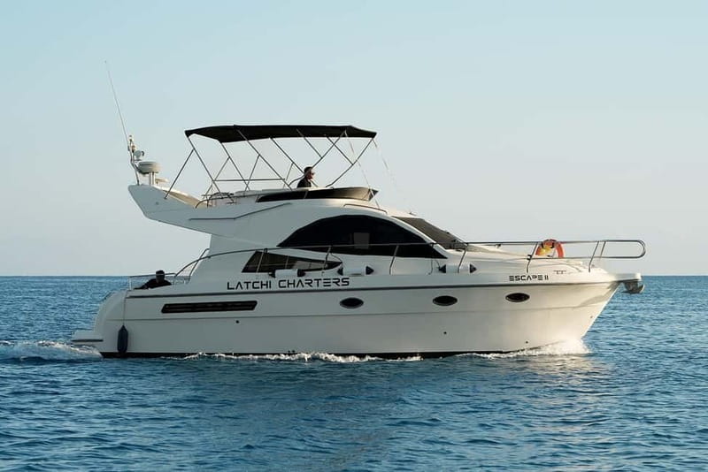 Rodman 38 Flybridge - Blue Lagoon Charters - Latchi Harbour Start: What Your 1 Hour Really Means