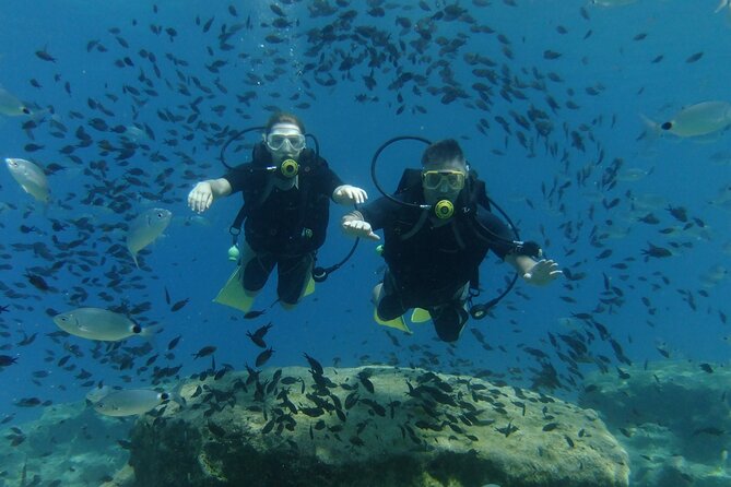 SCUBA DIVING first time experience - The group size and private transport angle: small details, big comfort